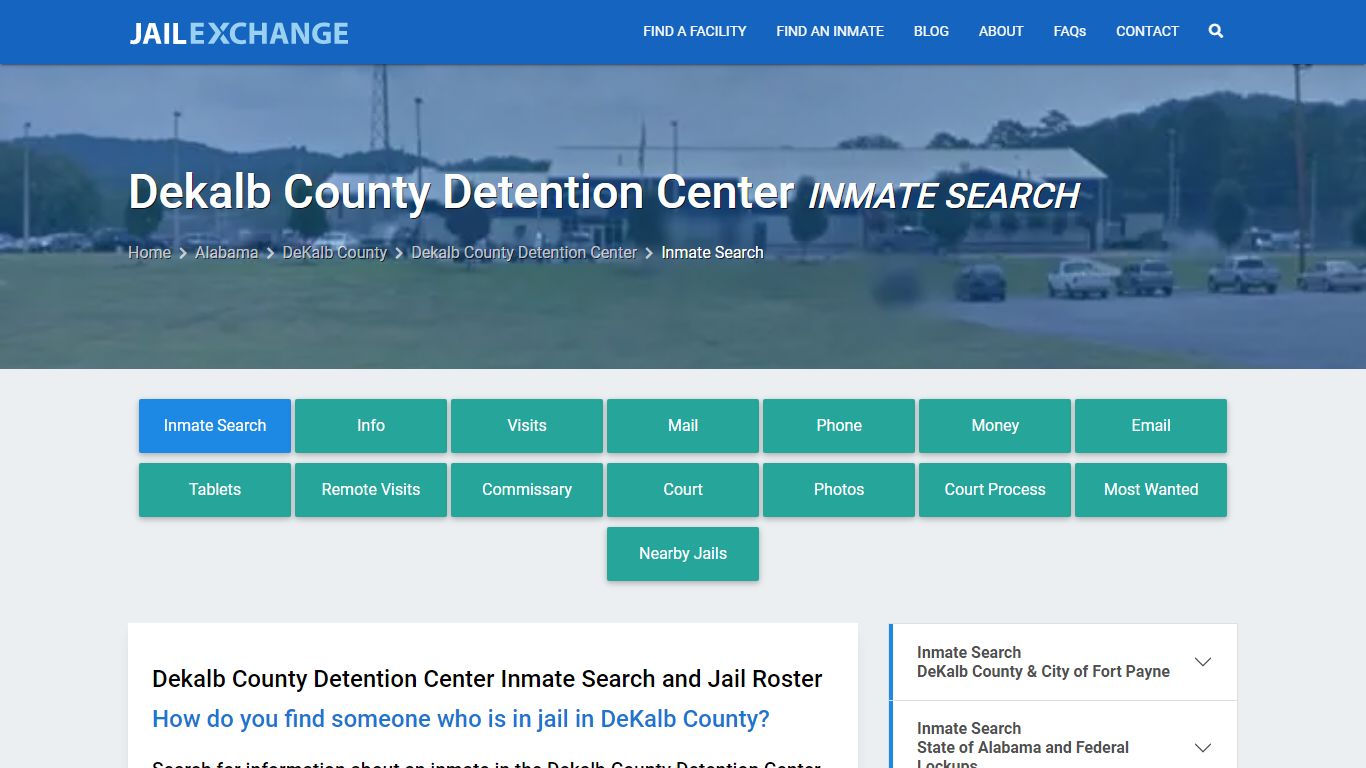 Dekalb County Detention Center Inmate Search - Jail Exchange